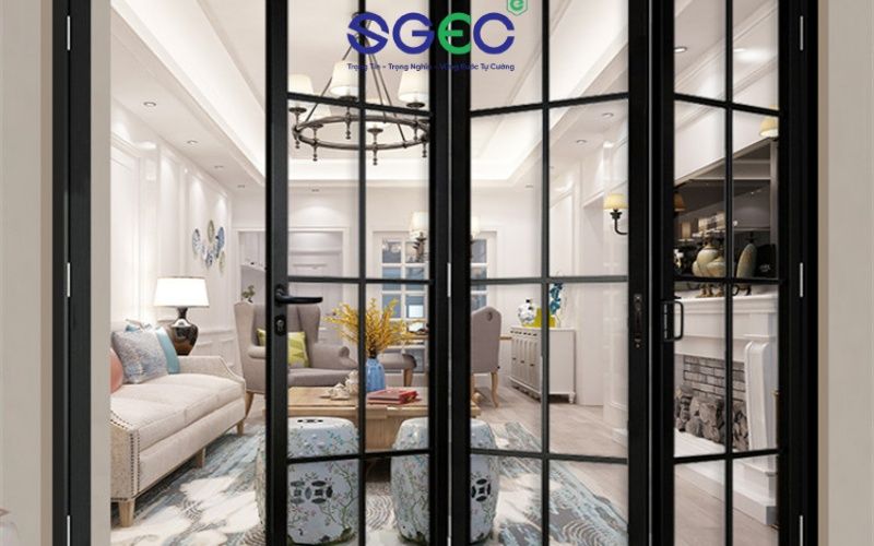 Cửa Lùa Xếp SGEC