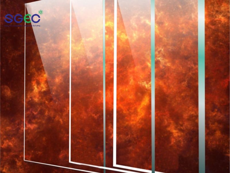 kính chống cháy SGEC