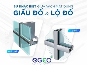 vách kính mặt dựng
